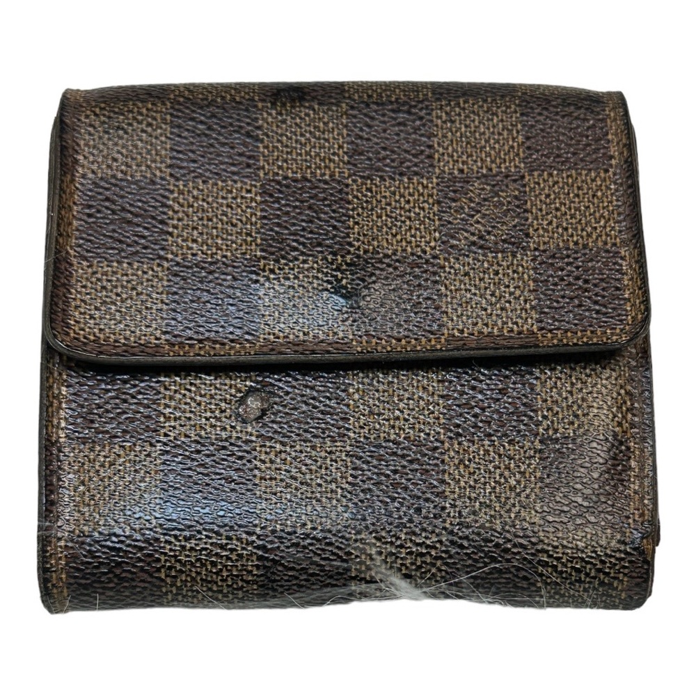 Louis Vuitton Damier Ebene Portefeuille Elise UNISEX WALLET